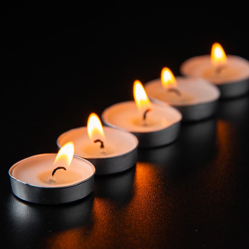 Tea light candles